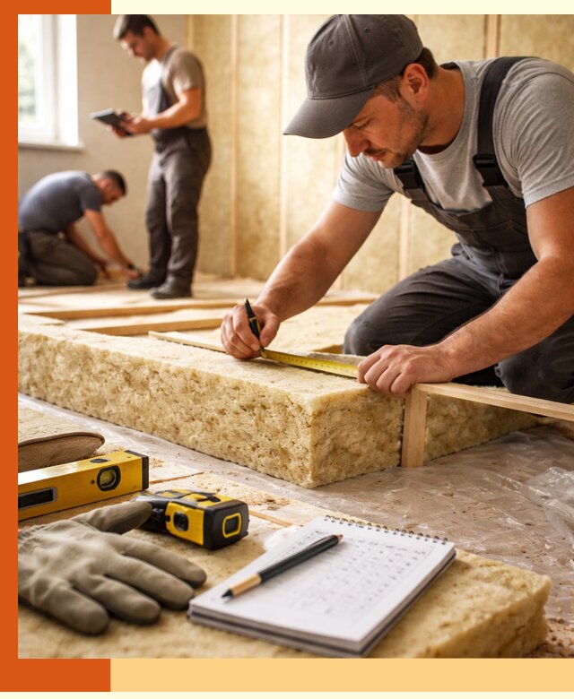 Расчет толщины утеплителя для зданий и помещений в Муроме