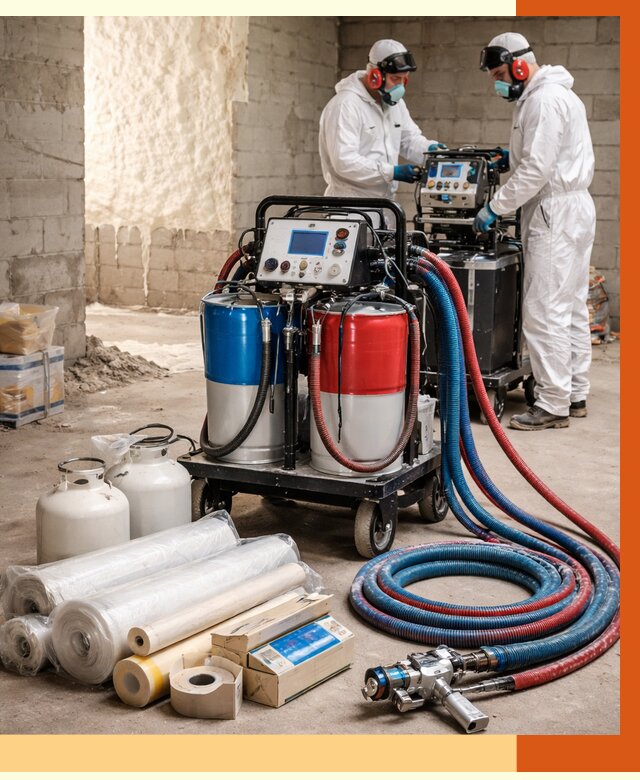 Аренда установки для напыления ППУ в Муроме от 35735 руб. | ТепломастерМум