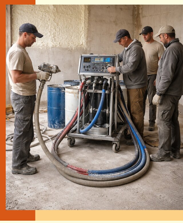 Аренда установки для напыления ППУ в Муроме на выгодных условиях